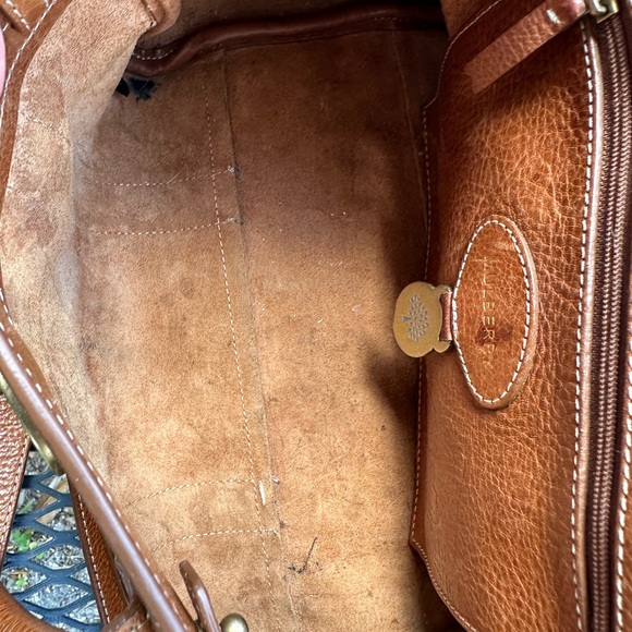 Mulberry Woman’s Bag Leather Brown Crossbody Pockets Zip - Picture 11 of 16